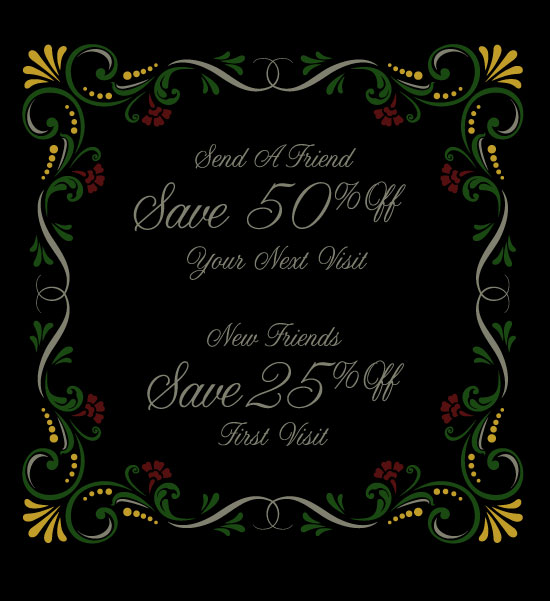 Send A Friend Get 50% Off